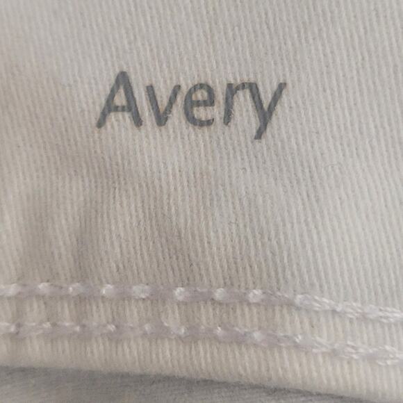 Gloria Vanderbilt White Jeans Size 6 All Around Slimming Effect 5 pocket Capri - Picture 5 of 11